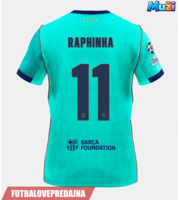 Lacne Muži Futbalové dres Barcelona Raphinha Belloli #11 2026-27 Krátky Rukáv - Tretina